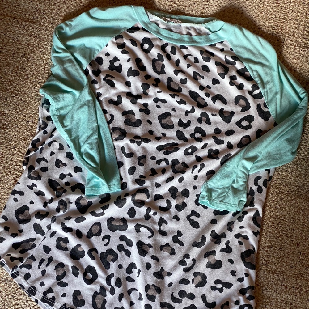 Leopard Print Blouse